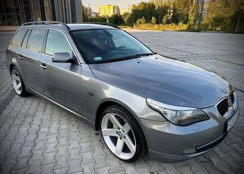 BMW E61 2008 rok lift 2.0d automat  Panorama .skóra Możliwa zamiana