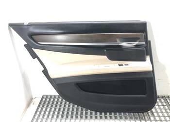 BOCZEK DRZWI LEWY TYŁ BMW F01 Sedan/Limuzyna 08-15 TAPICERKA