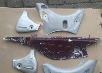 SIMSON SR2 osłona łańcucha, osłony gaźnika i widełek