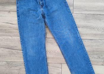 Jeansowe spodnie Vintage Szerokie 80 90s