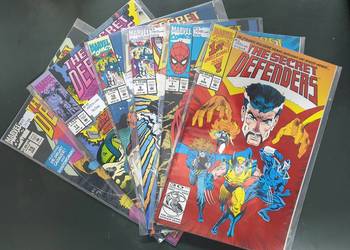 The Secret Defenders #1-5 - 6 oryginalnych komiksów Marvel