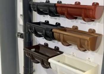 Rynny PVC okragłe/kwadratowe