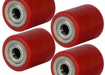 Rolki Koła do paleciaka 80x70 4szt Rolka Kółko Poliuretan Łożysko