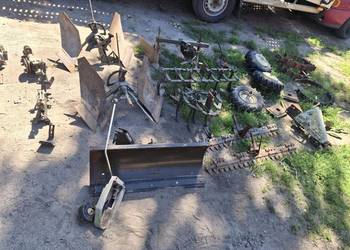 Pług Fortschritt e931.50 kultywator, obsypnik, obciążnik  Simsona