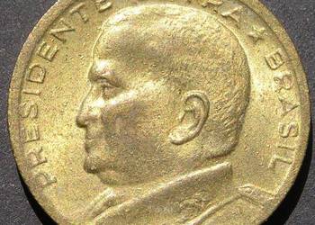 BRAZYLIA 50 CENTAVOS 1955 - DUTRA - STAN 1/2