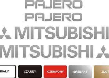MITSUBISHI PAJERO naklejki na samochód