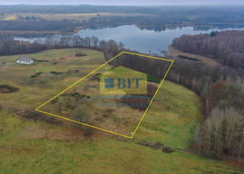 Działka 1,1041 ha nad jeziorem Ostrowiec