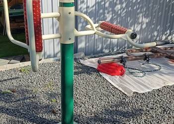 Masażer - fitness siłownia plenerowa.