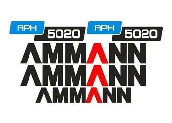 Naklejki naklejka oklejenie - AMMANN APH 5020 Zamiennik