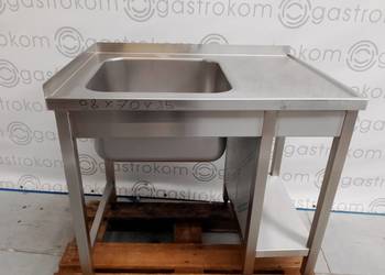 Stół ze zlewem-L 98x70x85