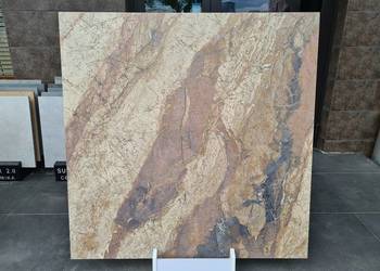 PŁYTKA gres LOUNGE STONE BROWN SAT STR 119,8X119,8 GAT 3 TUBĄDZIN TANIO