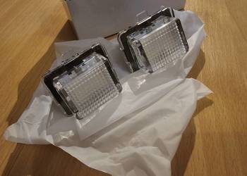 Podswietlenie rejestracji lampka LED mercedes NOWE