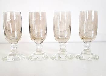 4 zabytkowe kieliszki z XX wieku do nalewek lub wódki