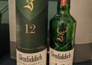 PUSTA Kolekcjonerska-Whisky Glenfiddich 12 YO raal foto