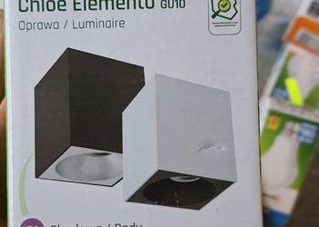 CHLOE GU10  Oprawa natynkowa regulowana kwadratowa Spectrum | Czarna