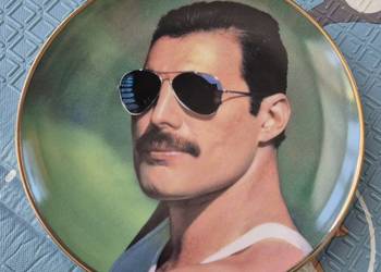 Talerze kolekcjonerskie Freddie Mercury Danbury Mint