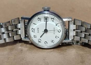 Zegarek Damski Zaria 22 JEWELS dobry stan