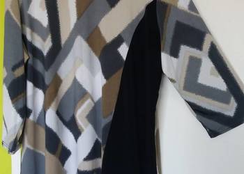 XXL(52) Wygodna tunika z wstawką