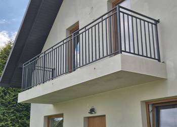 Balustrada balkonowa metalowa stalowa barierka Beta20