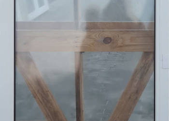 OKNA KacprzaK Witryna 75X99 FIX Używany PCV Plastikowy