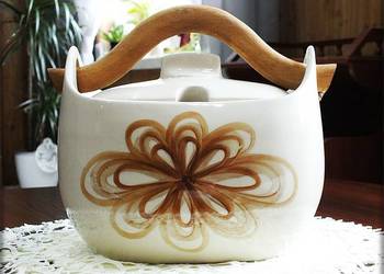 Bigośnica Zakłady Ceramiczne Mirostowice Naczynie na bigos z PRL