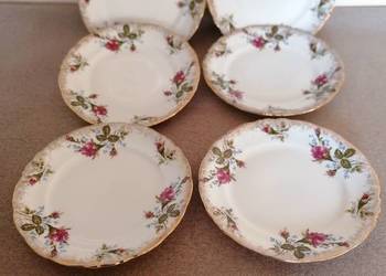 Talerze.talerzyki deserowe GRACJA  Złocona Róża 17cm.ZCS STOBNO. Talerze.talerzyki deserowe GRACJA  Złocona Róża 17cm.ZCS STOBNO.