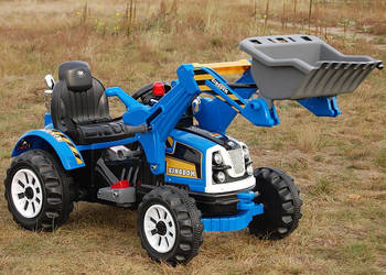 BAWIBUS.PL Autko na akumulator TRAKTOR Z ŁYŻKĄ KOPARKA auto traktorek