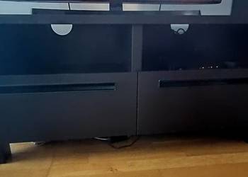 Szafka RTV IKEA z serii Besta, kolor venge