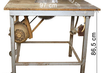 Piła stołowa tarczowa krajzega do drewna 3kW, 380V