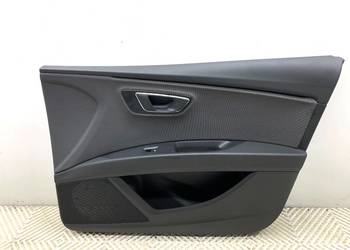BOCZEK DRZWI PRAWY PRZÓD SEAT LEON III Hatchback TAPICERKA