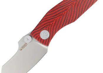 Nóż składany Kubey Knife Monsterdog Black/Red G10, Bead Blasted N690 by Dm…