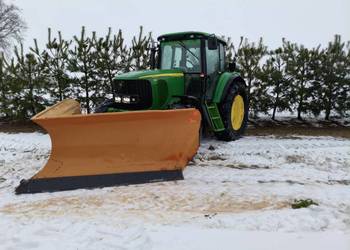 Pług do śniegu typu strzała