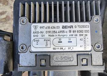 997.618.436.03 moduł Sterownik wentylatorów Porsche Boxster Lift 911