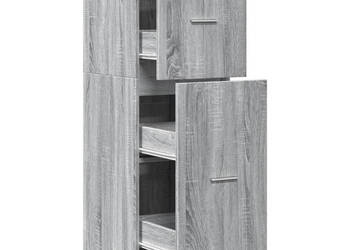 Szafka apteczna szary dąb sonoma 40x41x118 cm WM-855201