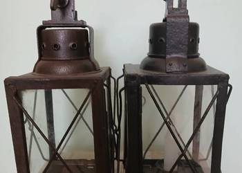 Wojskowe lampy kolejowe z lat 30 tych Niemcy