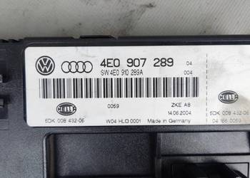 AUDI A8 D3 MODUŁ KOMFORTU 4E0907289