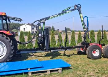 Przyczepa leśna hds 6.5t ftg Forest FB53T