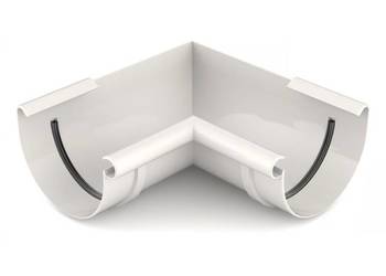 Bryza PVC Narożnik wewnętrzny 125 mm biały