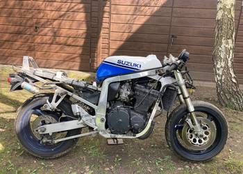 SUZUKI GSX-R 750 GSXR olejak 1990 rama silnik gaźniki chłodnica zegar felga