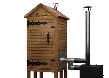 4-w-1 OLD SCHOOL BIG do wędzenia na gorąco i na zimno, suszenia oraz gotowa