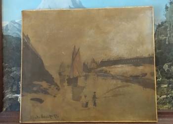 Bardzo stary obraz / falsyfikat ? / Claude Monet