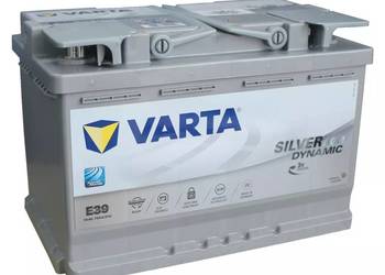 Akumulator 70Ah 760A VARTA Silver AGM START&STOP A7 (E39)