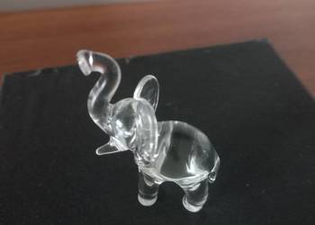 Figurka szklana Słoń miniaturka