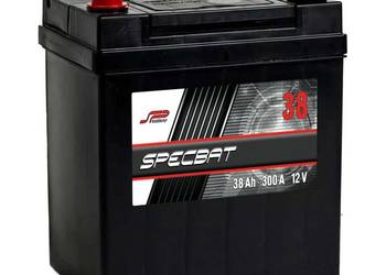 Akumulator 38Ah 300A  SPECBAT  Japan PRAWY PLUS