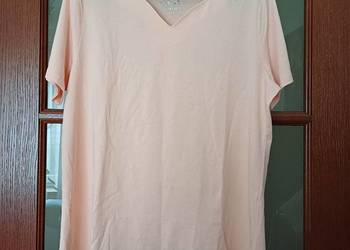 Bluzka w serek L 44/46 łososiowa