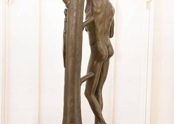 Apollo z Jaszczurką - Figura Rzeźba z Brązu - Mitologia - Dekoracja Sygn