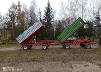 Przyczepa wywrotka Pronar t 653/2 orginał i Ocynk 6 Ton Możliwość Transport