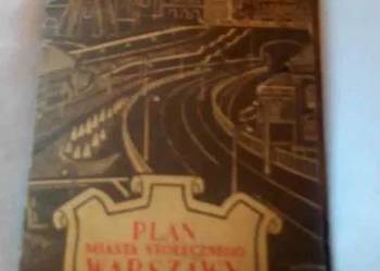 Plan Miasta stołecznego Warszawy Wydawnictwo Prasa Wojskowa,