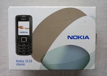 Puste pudełko po  telefonie Nokia 3110