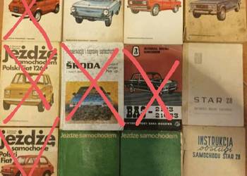 Książki motoryzacyjne Sam naprawiam itp.